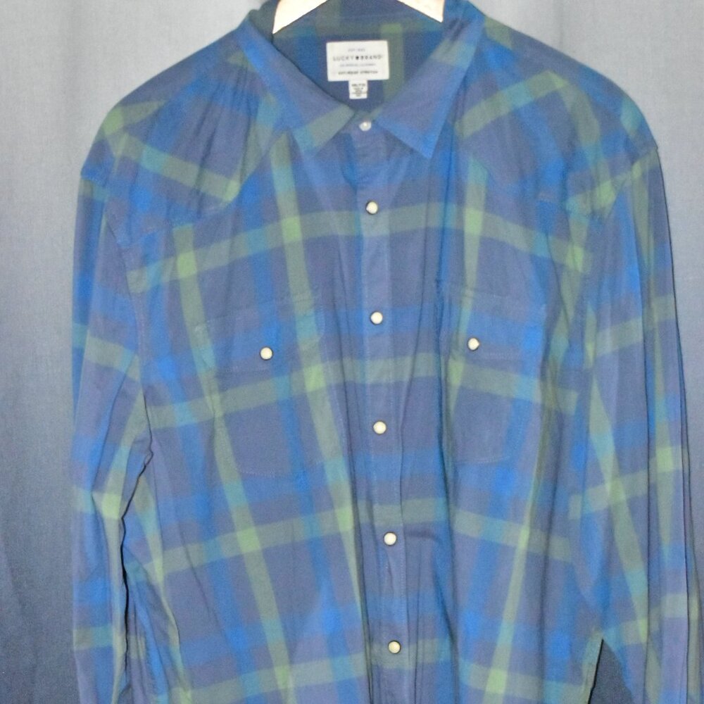 Lucky Brand Western Button Down